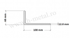 Cornier zincat 100x65x12 mm 2